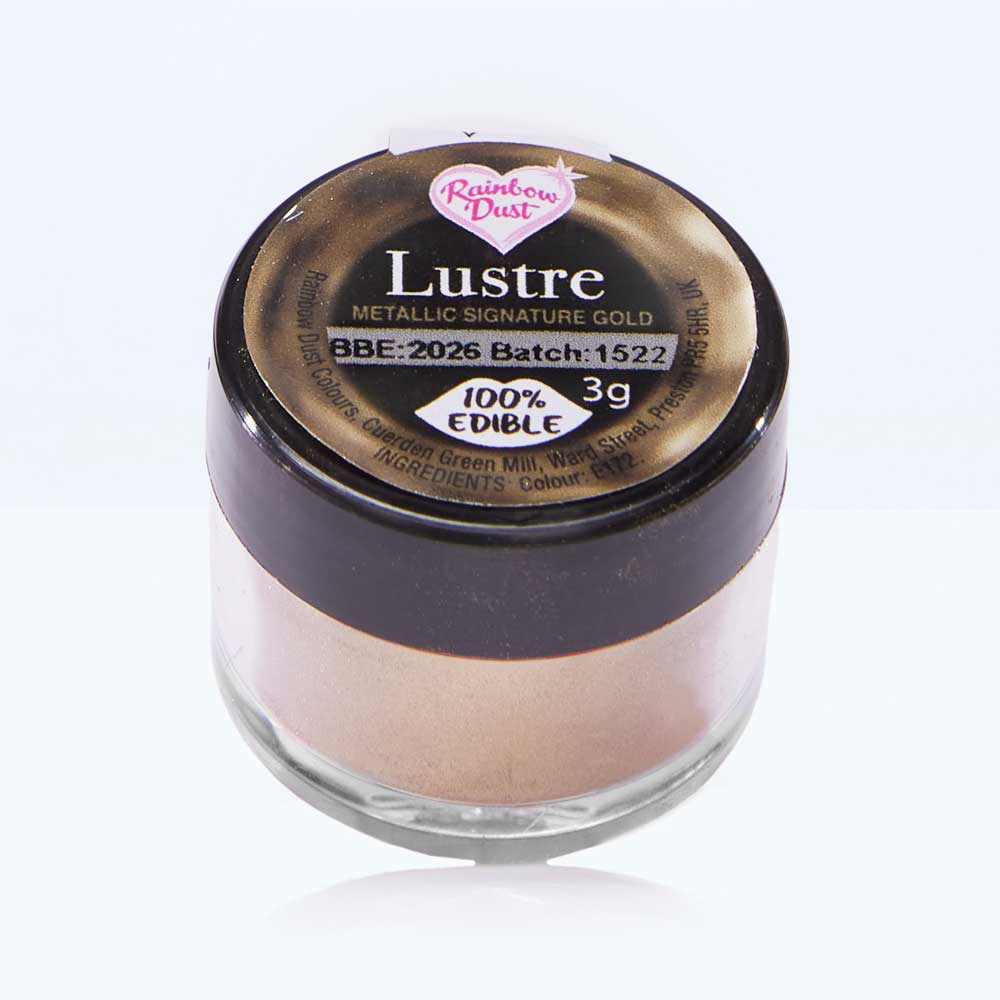 Lustre 3g Pot Metallic Signature Gold