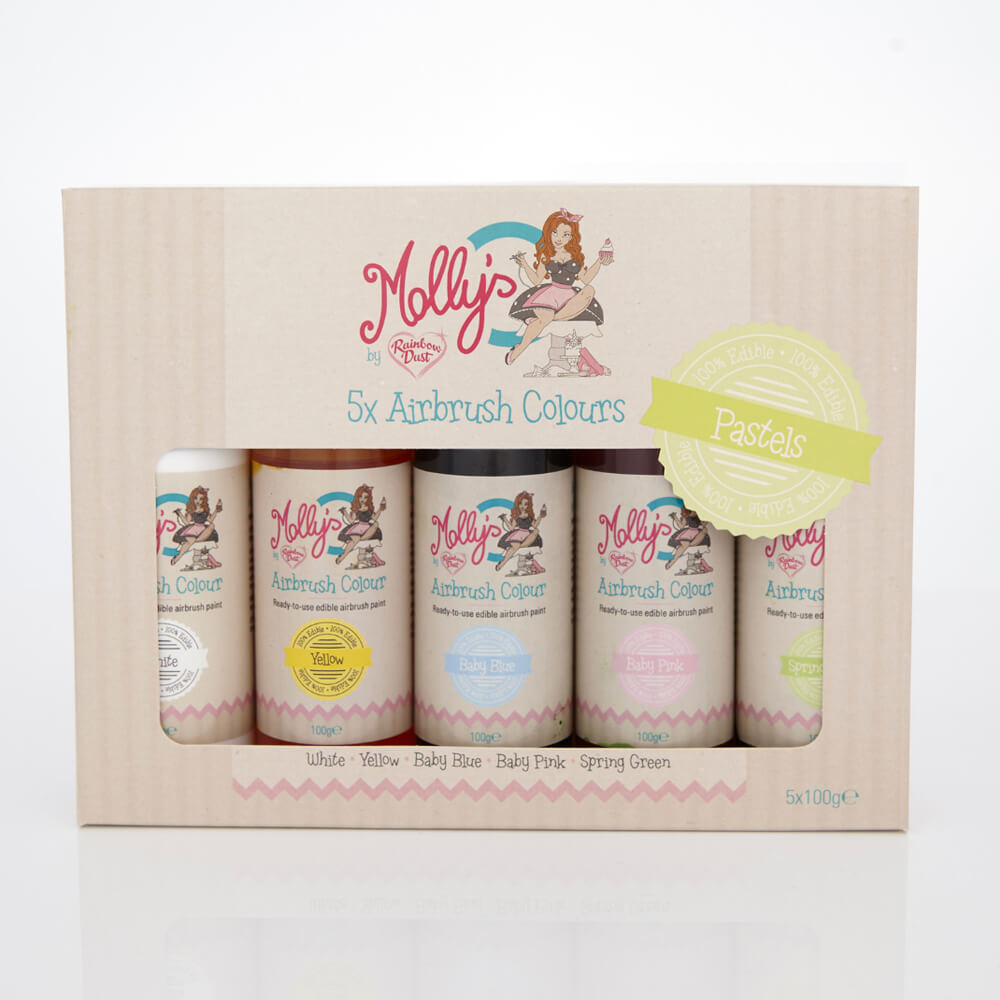Molly’s Airbrush Pastels Multipack 5 x 100g