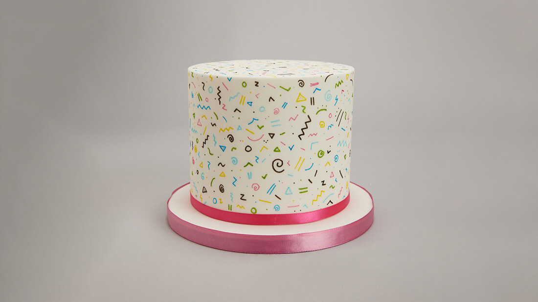 Cake Craft Pen Cake - After