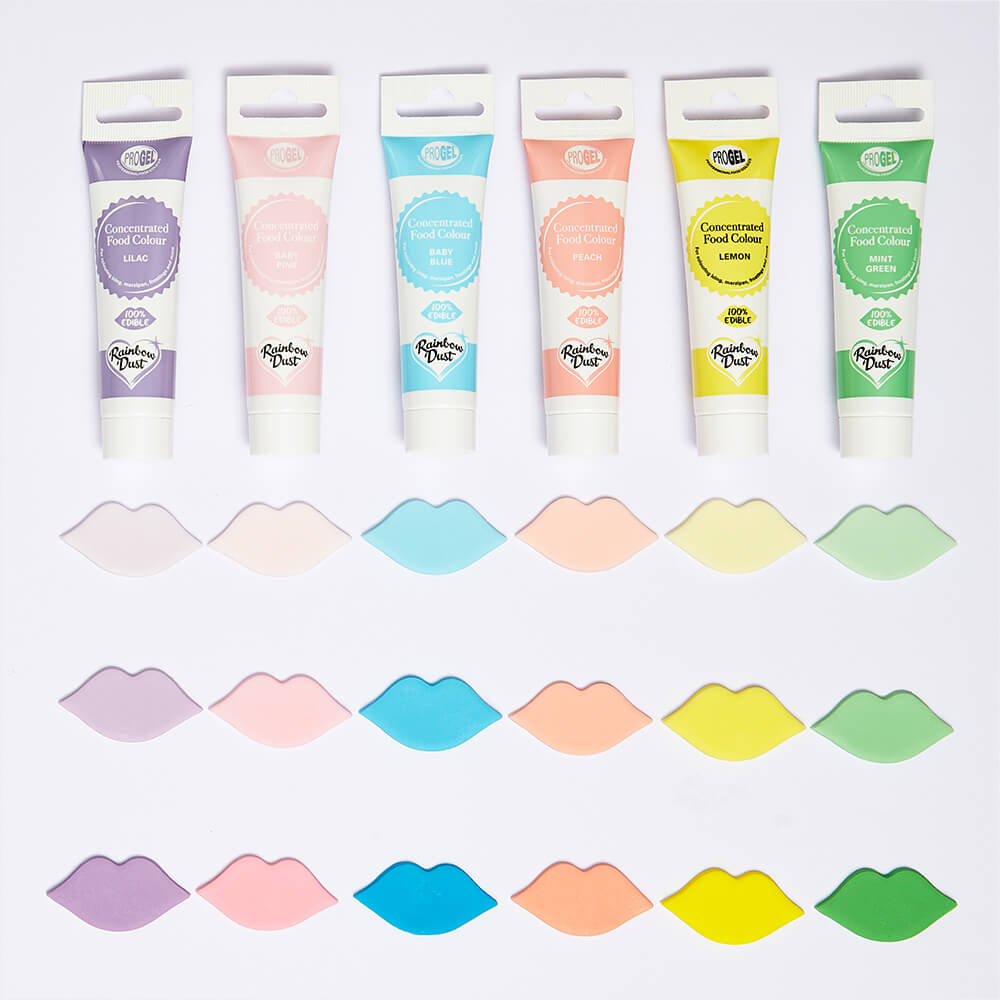 ProGel Multipack Swatch Pastel